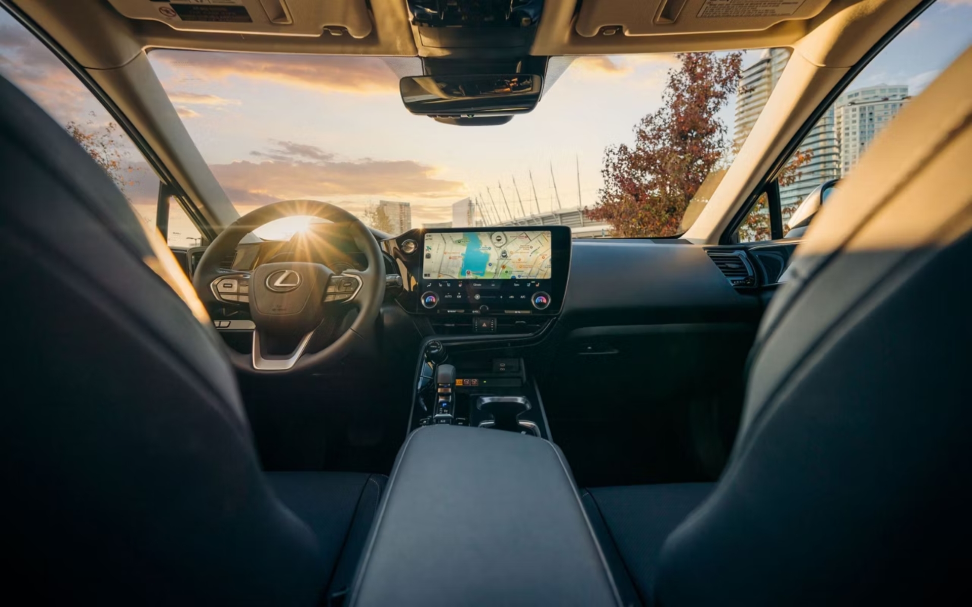 A Touchscreen as Big as Your Tablet 2025 Lexus NX 350h Interior & Touchscreen